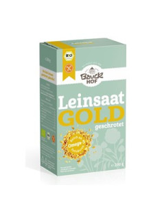 Len złoty mielony bezglutenowy BIO - 200g - Bauck Hof