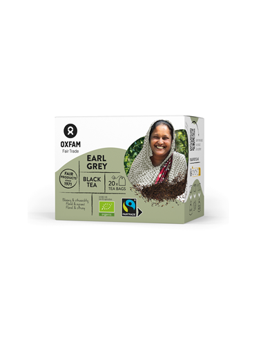 Herbata ekspresowa Earl Grey - 20x1,8g - Oxfam