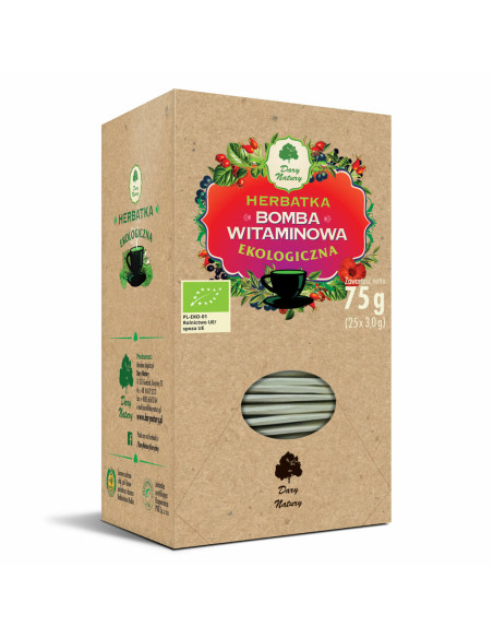 Bomba witaminowa fix - 25 x 3g - Dary Natury