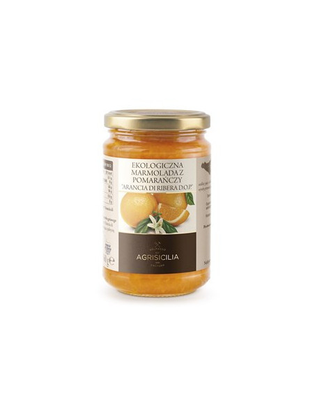 Marmolada z pomarańczy sycylijskich bio - 360g - Agriscilia