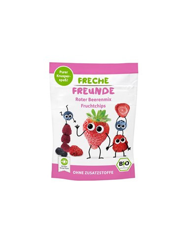 Owoce jagodowe liofilizowane dla dzieci bezglutenowe - 10g - Freche Freunde