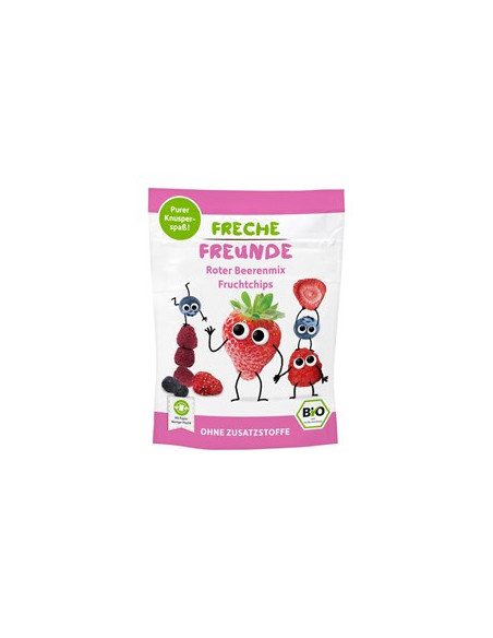 Owoce jagodowe liofilizowane dla dzieci bezglutenowe - 10g - Freche Freunde
