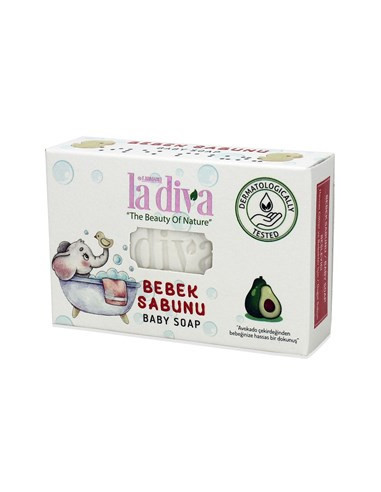 Mydło w kostce dla dzieci - 90g - La Diva