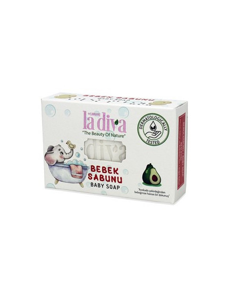 Mydło w kostce dla dzieci - 90g - La Diva