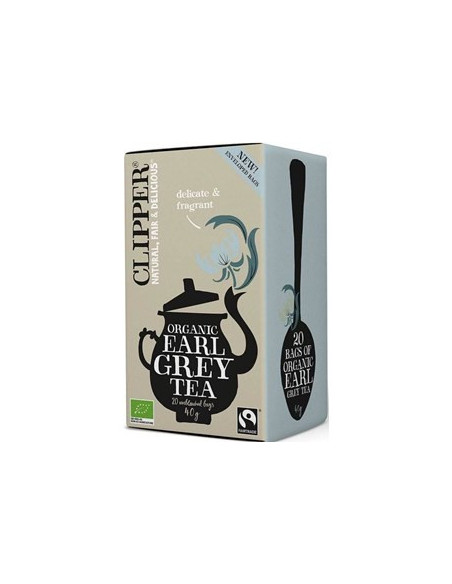 Herbata czarna earl grey BIO - 20x2g - Clipper
