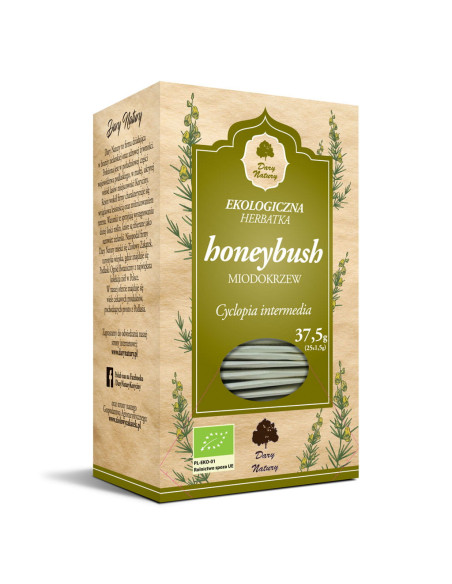 Honeybush miodokrzew Eko - 25x1,5g - Dary Natury