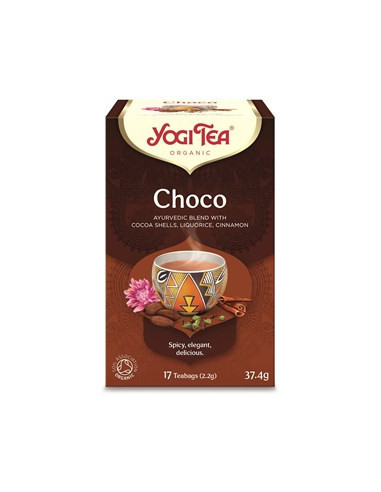Herbatka Czekoladowa z kakao (Choco) BIO 17 saszetek - 37,4g - Yogi Tea
