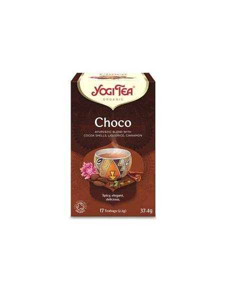 Herbatka Czekoladowa z kakao (Choco) BIO 17 saszetek - 37,4g - Yogi Tea