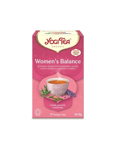 Herbatka Dla Kobiet Równowaga (Women`s Balance) BIO 17 saszetek - 30,6g - Yogi Tea