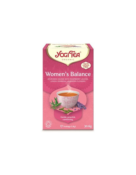 Herbatka Dla Kobiet Równowaga (Women`s Balance) BIO 17 saszetek - 30,6g - Yogi Tea