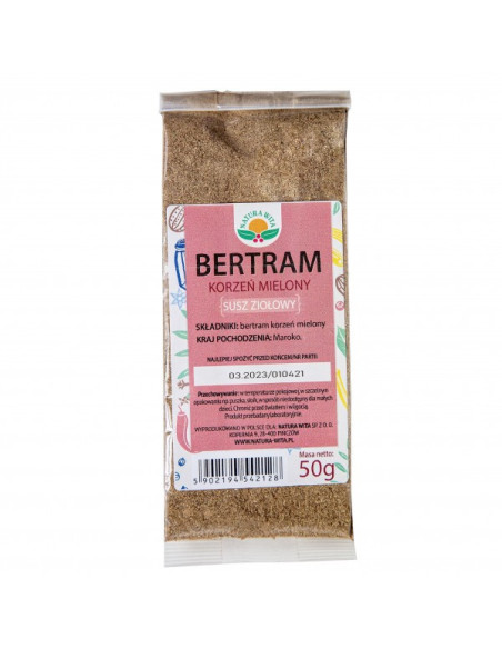 Bertram korzeń  mielony - 50g - Natura wita
