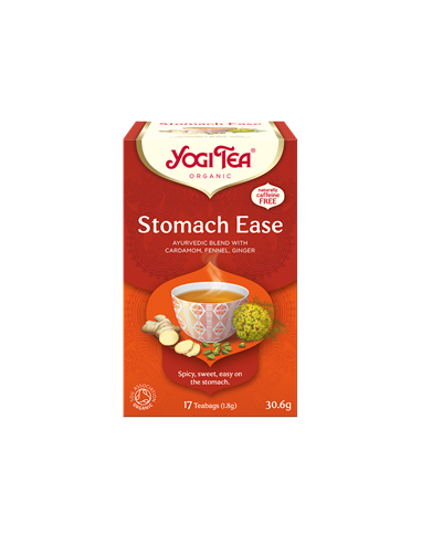Herbatka Na Trawienie (Stomach Ease) BIO 17 saszetek - 30,6g - Yogi Tea