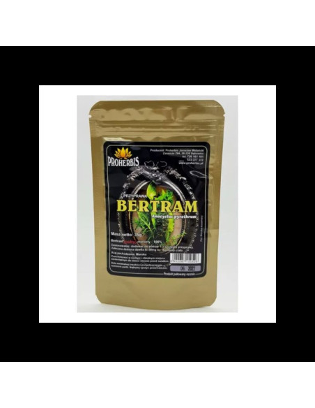 Bertram ostry mielony - 35g - Proherbis