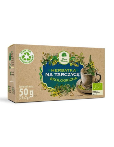 Herbatka na tarczycę EKO - 25x2g - Dary Natury