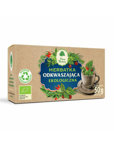 Herbatka odkwaszająca EKO fix - 25x2g - Dary Natury
