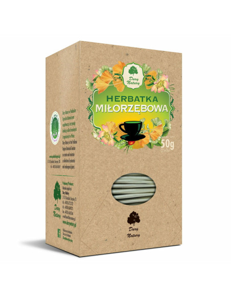 Herbata Miłorzębowa - 25x2g - Dary Natury