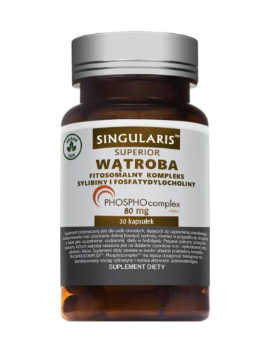 Wątroba fitosomalny kompleks - 60kaps - Singularis