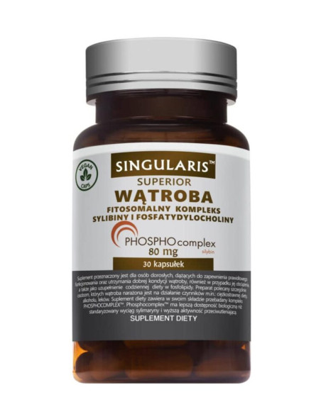 Wątroba fitosomalny kompleks - 60kaps - Singularis