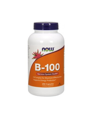 Witamina B 100 - 250kaps - Now Foods