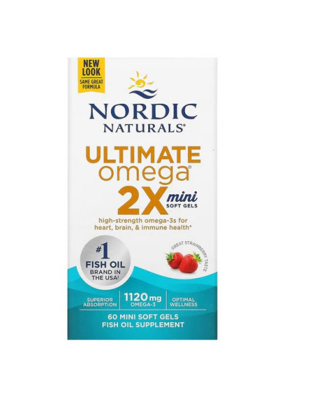 Ultimate Omega 2x mini - 60kaps - Nordic Naturals