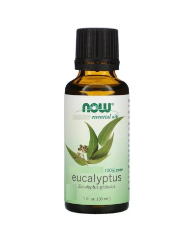 Olejek eukaliptusowy organiczny - 30ml - Now Foods