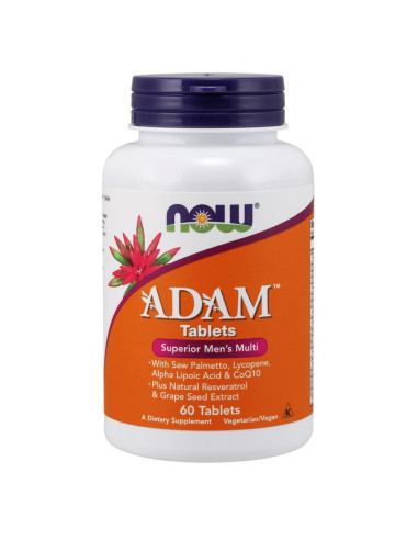 ADAM - 60tabl - Now Foods