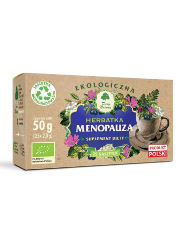 Herbatka Menopauza - 25x2g - Dary Natury