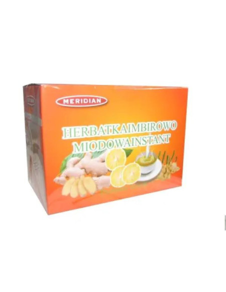 Herbatka imbirowo miodowa instant - 10x18g - Meridian
