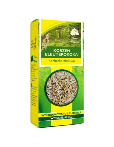 Eleuterokok korzeń - 50g - Dary Natury