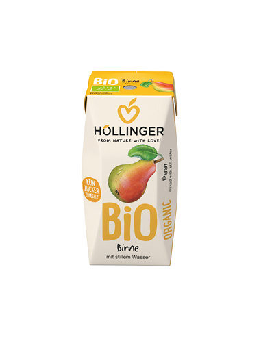 Nektar gruszkowy bez cukru Bio - 200ml - Hollinger