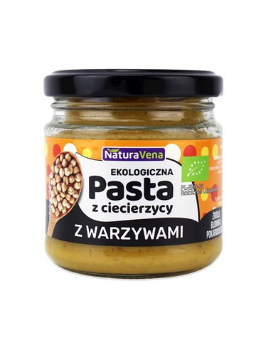 Pasta warzywna z ciecierzycą Bio - 185g - Naturavena