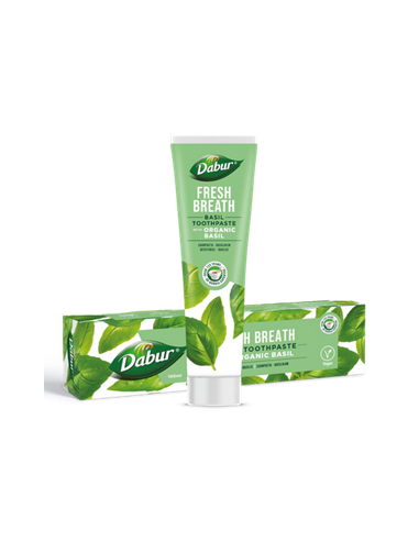 Pasta do zębów świeży oddech z bazylią - 100ml - Dabur