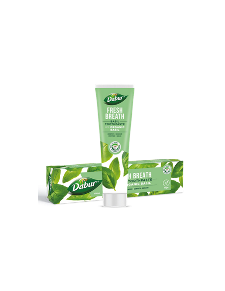 Pasta do zębów świeży oddech z bazylią - 100ml - Dabur