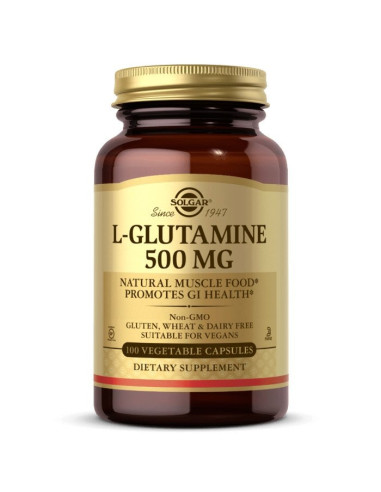L-GLUTAMINE 500mg -  100kaps - SOLGAR