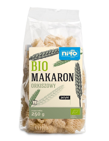 Makaron Orkiszowy Jeżyki - 250g - Niro