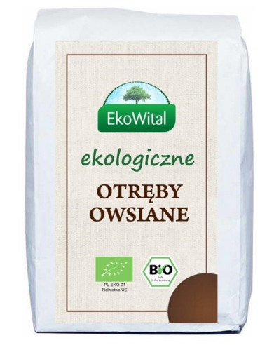 Otręby owsiane BIO - 500g - Ekowital