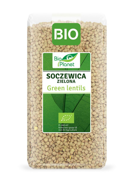 Soczewica zielona Bio - 500g - Bio Planet