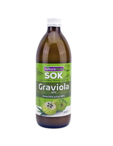 Sok z gravioli NFC - 500 g - NATURAVENA