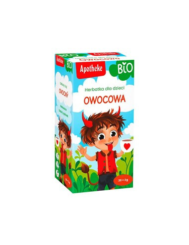 Herbata owocowa dla dzieci bio - 20x2g - Apotheke