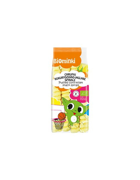 Chrupki kukurydziano-jaglane bio - 60g - Bio Minki