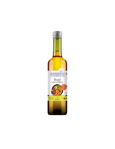 Olej do smażenia z oliwą z oliwek Extra virgin Bio - 500ml - Bio Planete