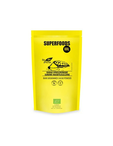 Kakao sproszkowane surowe nieodtłuszczone Bio - 400g - Bio Planet