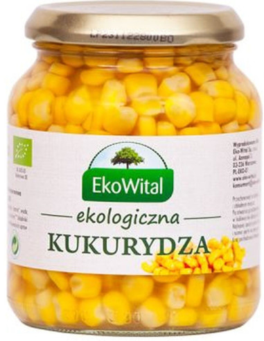Kukurydza w Zalewie Bio - 340g/230g - EkoWital