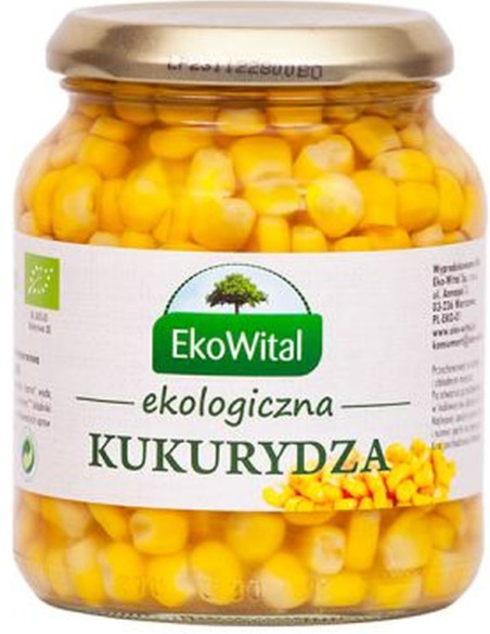 Kukurydza w Zalewie Bio - 340g/230g - EkoWital