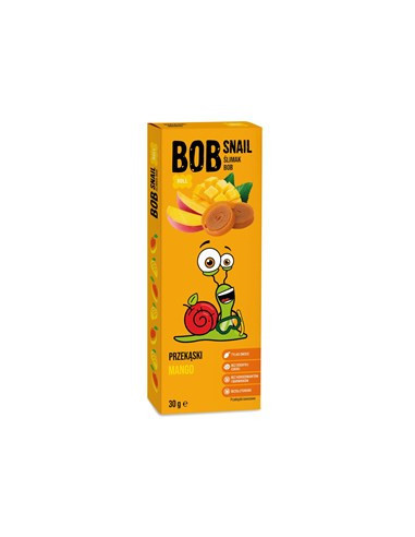 Przekąska owocowa mango ślimak Bob - 30g - Eco Snack