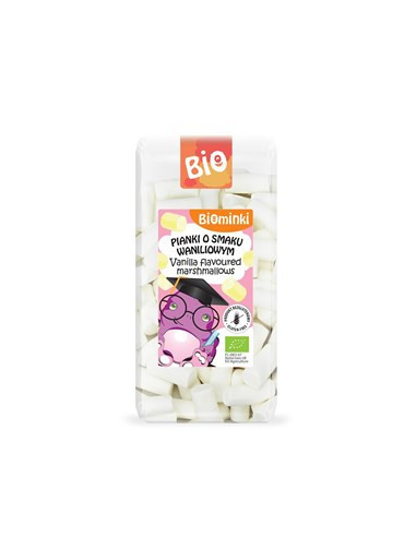 Pianki o smaku waniliowym bio - 100g - Bio Minki
