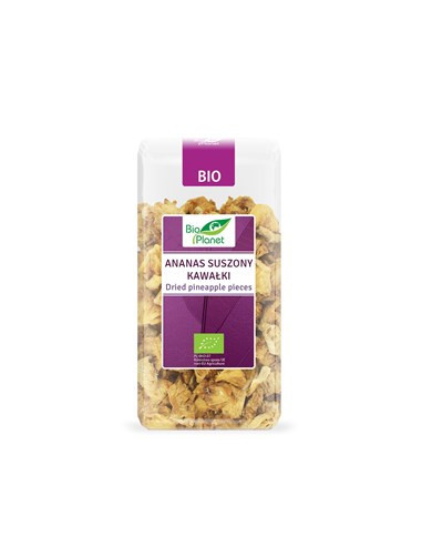 Krążki Ananasa Suszone Bio - 100g - Bio Planet