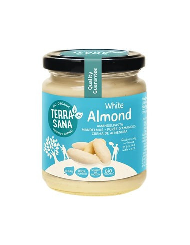Krem z Blanszowanych Migdałów Bio - 250g - Terrasana