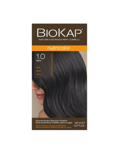 Biokap Nutricolor - 1.0 Czarny - 140ml