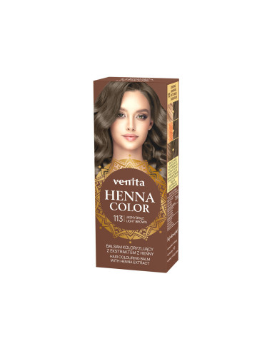 Balsam koloryzujący ziołowy Henna Color nr 113 - 75ml - Venita